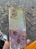 羅璐鷗紅米note12TPro手機(jī)殼女款軟殼硅膠殼外小米Redmi 12tpro殼支架防摔保護(hù)套水鉆漸變閃粉電鍍保護(hù)殼 【漸變玫瑰金】+指環(huán)支架+全屏鋼化膜 紅米note12T Pro 曬單實(shí)拍圖
