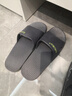 路路佳路路佳拖鞋男洗澡情侶居家家用室內浴室軟底防滑簡(jiǎn)約不燒腳涼拖女 深灰色 無(wú)異味，不臭腳 43 （建議拍大一碼） 曬單實(shí)拍圖