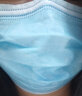 振德（ZHENDE)一次性医用外科口罩100只 舒适透气三层防护细菌过滤效率大于95%夏季防沙尘花粉10只/包*10 实拍图