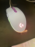 罗技（G）G102 LIGHTSYNC 游戏鼠标 淡紫色 RGB鼠标 轻量化设计 吃鸡鼠标 赛博朋克 200-8000DPI 实拍图