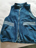 東方鴨牛仔馬夾女23春秋季新款大口袋無(wú)袖寬松馬甲百搭寬松短款上衣潮 牛仔藍 #8903 XL 120-135斤 曬單實(shí)拍圖