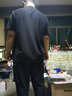 勁洋（JINGYANG）速干上衣冰絲滑料薄款短袖t恤男寬松運(yùn)動(dòng)加肥加大碼透氣胖子半袖 T54 6XL (261斤到280斤) 曬單實(shí)拍圖
