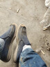 福美华 老北京传统布鞋男 网面透气爸爸鞋  休闲防滑耐磨 一脚蹬懒人鞋 帆布鞋-蓝色 43 实拍图