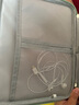 JCZS德國品牌平板電腦包ipad收納包鍵盤(pán)保護套袋手提外出內膽筆記本電腦包 深空灰可裝鍵盤(pán) 12.9-13寸 曬單實(shí)拍圖