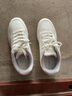 安踏板鞋男鞋秋冬新款白色運動(dòng)鞋子男薄底校園通勤學(xué)生輕松小白鞋 曬單實(shí)拍圖