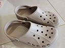 卡駱馳（crocs）男鞋女鞋 新款貝雅卡駱班戶(hù)外透氣洞洞鞋運動(dòng)沙灘涉水鞋涼鞋拖鞋 貝雅洞洞鞋/經(jīng)典白色/偏大一碼 39 -40 M7W9/內長(cháng)25cm 曬單實(shí)拍圖