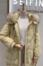 詩凡黎（'SEIFINI）【商場同款】90鴨絨連帽羽絨服2023冬新款外套女3EB180071 月色黃 155/80A/S 曬單實拍圖