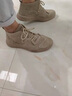 Jeep吉普男鞋春秋新品百搭翻毛皮休閑鞋男時尚板鞋舒適軟底運動鞋子男 沙色（中幫-皮鞋碼） 41 曬單實拍圖