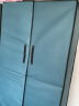 勇拓者布衣柜钢管加粗加固开门式简易衣柜收纳折叠式布衣橱衣柜简易 87款-胡蓝色-赠防漏隔层 实拍图