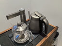 越一智能燒水壺 電熱水壺 恒溫?zé)崴畨?燒水壺 泡茶專用電水壺 蒸茶燒水一體機燒水壺自動上水煮茶器A9 A9銀灰桶裝水 1.2L 曬單實拍圖