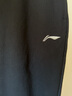 李寧運動(dòng)褲女裝秋冬季新款大碼舒適女生跑步健身瑜伽顯瘦休閑褲女褲子 新基礎黑(大容量口袋+加絨款) XL /180 曬單實(shí)拍圖