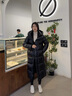 波司登反季冬季泡芙羽絨服于適同款男女同款裝長款連帽新國標外套 曬單實拍圖