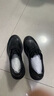 百麗商務(wù)皮鞋男冬商場(chǎng)同款舒適牛皮休閑皮鞋8ND01DM4 黑色-單里 44 (270mm) 曬單實(shí)拍圖