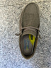 斯凱奇（SKECHERS）七夕禮物男鞋夏季帆布鞋商務(wù)休閑鞋軟底一腳蹬板鞋66387 曬單實(shí)拍圖