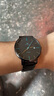 歐利時(shí)十大名表品牌手表男士全自動(dòng)機械表防水夜光腕表送男友情人節禮物 6617間黑色【升級加強版】 曬單實(shí)拍圖