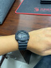 卡西歐CASIO男表 G-SHOCK大表盤(pán)雙顯黑金電子表多功能防震防水運動(dòng)多功能手表 GA-110MB-1A 曬單實(shí)拍圖