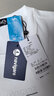 納維凱爾意大利小帆船男士短T涼感透氣圓領(lǐng)短袖T恤1325504508 白 L/50  曬單實(shí)拍圖