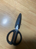 晨光（MG） 剪刀優(yōu)品軟膠安全護手剪刀學(xué)生兒童幼兒園專(zhuān)用美術(shù)美工手工剪紙便攜式圓頭小剪子小號剪刀文具 黑色-1把裝 曬單實(shí)拍圖