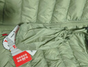 鴨鴨（YAYA）童裝兒童輕薄羽絨服女童外套冬裝2023寶寶新款短款男童小k 抹茶綠色 130 曬單實(shí)拍圖