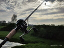 釣迷（fishingfans）蘭溪雷強路亞竿富士o環(huán)XH輕重雷槍柄水滴輪套裝打黑魚(yú)錨魚(yú)遠投桿 2.13米 蘭溪C702H輕雷槍柄單竿 曬單實(shí)拍圖