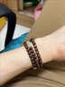 秦庭瀾境 QINTINLANJIN和田玉金絲檀木手串女小葉紫檀佛珠手鏈紀念日生日禮物送女友老婆 金絲檀木手串 曬單實(shí)拍圖