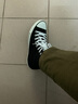 匡威（Converse）男女款休閑高幫 帆布鞋情侶板鞋Nexstar 110 HI  日本直郵 黑色（32765011） 26.5 曬單實(shí)拍圖