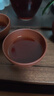 百年利永宜興純?nèi)止ぷ仙氨V朱泥竹紋杯主人杯功夫茶具泡茶杯子品茗杯 朱泥1個60ml 曬單實拍圖