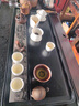 茶錦記烏金石茶盤(pán)茶具托盤(pán)泡茶喝茶家用簡(jiǎn)約整塊石頭茶臺辦公室待客會(huì )客 60*30*3（cm）單茶盤(pán) 曬單實(shí)拍圖