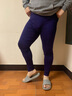 雅鹿中老年男士大碼加肥加大莫代爾秋褲肥佬打底褲高腰薄款秋褲300斤 兩件褲子-藏青色+灰色 6XL (適合240-280斤) 曬單實(shí)拍圖
