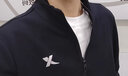 特步外套男春秋新款男裝上衣針織開(kāi)衫衛衣休閑立領(lǐng)夾克運動(dòng)服 黑 L 曬單實(shí)拍圖