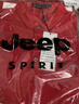 JEEP SPIRIT吉普短袖男士T恤夏季商務(wù)休閑Polo領(lǐng)打底衫刺繡衣服 紅色 XL  曬單實(shí)拍圖