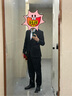 威可多（VICUTU）男士西服羊毛商務(wù)正裝通勤外套新郎結(jié)婚禮服 黑色 175/96B 曬單實(shí)拍圖