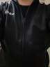 adidas休閑舒適三條紋立領(lǐng)夾克外套男裝秋季阿迪達斯官方輕運動 黑色/白(推薦選大一碼) 3XL 曬單實拍圖