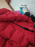 凡純 秋冬新款男士棉衣加厚保暖立領(lǐng)棉服男青年韓版修身工裝短外套 潮牌男過(guò)年紅色棉襖服飾 MY005 紅色 XXXL 曬單實(shí)拍圖