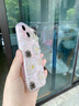 美相隨  適用蘋果13手機(jī)殼iphone16手機(jī)套蘋果15時(shí)尚簡(jiǎn)約14個(gè)性創(chuàng)意12全包防摔11韓風(fēng)ins高級(jí)感花朵女款 蘋果15-【高級(jí)感花朵】 曬單實(shí)拍圖