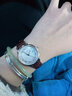 聚利時(shí)（Julius）手表女2026新款時(shí)尚簡(jiǎn)約學(xué)生情人節情侶對表石英表男表女表1450 女表/藍色-銀色殼 曬單實(shí)拍圖