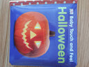 DK出品觸摸書(shū)  萬(wàn)圣節 英文原版繪本 Baby Touch and Feel Halloween  0-1-3歲寶寶觸摸感覺(jué)操作紙板書(shū)低幼兒童英語(yǔ)早教啟蒙親子共讀 曬單實(shí)拍圖