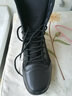 3554冬季作戰靴男加絨加厚保暖高幫帆布作訓靴黑色戰術(shù)戶(hù)外保安訓練鞋 春秋布面款 44 曬單實(shí)拍圖