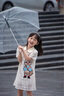 mlgt kids童裝女童連衣裙襯衣卡通Polo裙2025夏季中小童韓版鏤空裙子 米白色A款 90 （建議80-90cm_1-2周歲) 曬單實拍圖