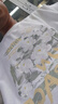 名創(chuàng)優(yōu)品（MINISO）t恤男短袖夏季男款山茶花綠色寬松衣服2025年新款重磅華夫格半袖 白色(大陽光山茶) 2XL /185(體重160-180斤) 曬單實拍圖
