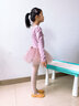 舞東方（E．Dance）兒童舞蹈服長袖秋冬季芭蕾舞裙幼兒考級練功服女童中國跳舞裙服裝 香芋紫【長袖】 140 (高130-140cm 重43-53斤) 曬單實拍圖