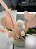 舒美謙北歐仿真花假花客廳臥室桌面擺件花藝餐桌花家居玄關(guān)茶幾裝飾盆栽 life花瓶+鳥(niǎo)語(yǔ)花香花束組合 曬單實(shí)拍圖