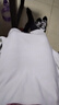 梵闋毛衣女長袖薄款秋冬半高領(lǐng)打底衫女內(nèi)搭可外穿百搭洋氣針織衫上衣 白色 均碼 曬單實(shí)拍圖