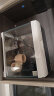 森森 超白玻璃一体小鱼缸AT-350B款自循环生态鱼缸 桌面观赏性水族箱 实拍图