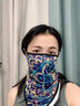 PEARL DIARY防曬面罩騎行圍脖女夏季冰絲護頸脖套男士圍巾夏天掛耳三角巾薄款 西藏之行 輕薄防曬-男女通用 曬單實(shí)拍圖
