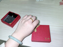 周六福碎碎冰足金999黃金戒指女生日禮物計價A0113002 16號 約3.91g  曬單實(shí)拍圖