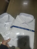 花花公子（PLAYBOY）長(zhǎng)袖襯衫男襯衣免燙抗皺彈力春秋季男士商務(wù)休閑正裝純色帥氣男裝 8066白色有口袋長(zhǎng)袖 L 曬單實(shí)拍圖