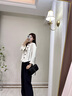 Check Keping包包女包新款菱格包女士鏈條包輕奢時(shí)尚單肩斜挎小方包女生日禮物 黑色鎢鋼  送老婆女友情人節禮物 曬單實(shí)拍圖