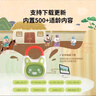 火火兔故事機K1兒歌播放器嬰幼兒?jiǎn)⒚裳?tīng)兒童益智玩具 k1元氣橙（2歲+）搭配背帶和扣環(huán) 件 曬單實(shí)拍圖