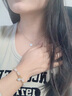 法蔻 FARCOKO奢侈和田玉品牌手鏈女四葉草手串520禮物情人節(jié)送女友老婆紀(jì)念日 一貝子有你手鏈【可刻字寫賀卡】 曬單實(shí)拍圖